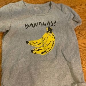 J. Crew Factory Bananas! T-shirt